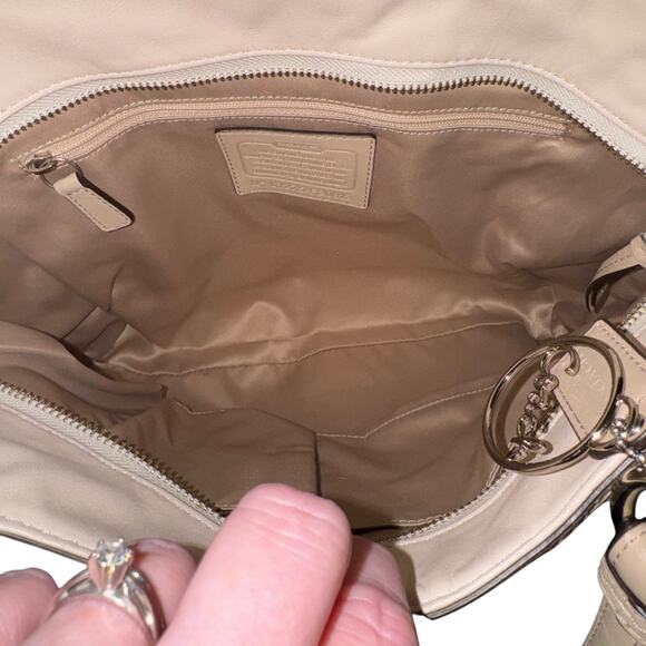 COACH Alexandra Leather Shoulder Bag - Picture 6 of 9